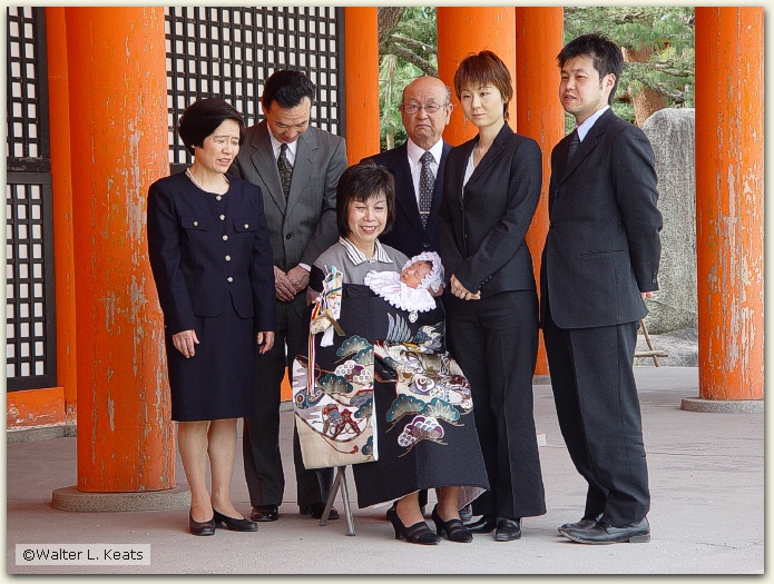 Blessing, Heian Shrine, Kyoto, Japan
